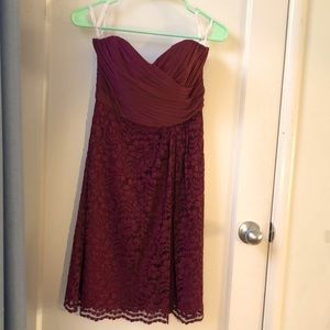 David’s Bridal F19217 wine size 2